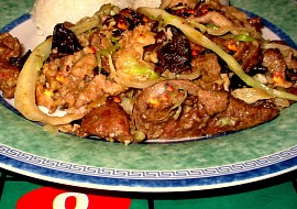 Maso dvou barev - čínská kuchyně