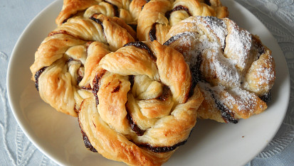 Čokoládové šneky, Nuteloví tvoření dle Miquela