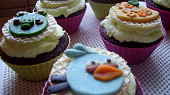 Cupcakes mandlovo kakaové