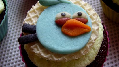 Cupcakes mandlovo kakaové