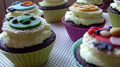 Cupcakes mandlovo kakaové