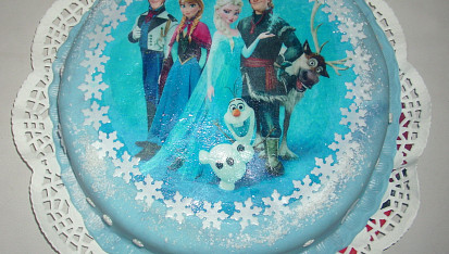 Dort Frozen s jedlým papírem