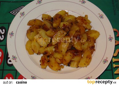 Dušené brambory