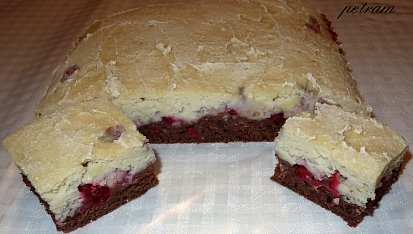 Dvoubarevná bublanina bez lepku, mléka a vajec