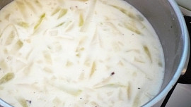 Dyňanka (dziňanka)-tykvová polévka