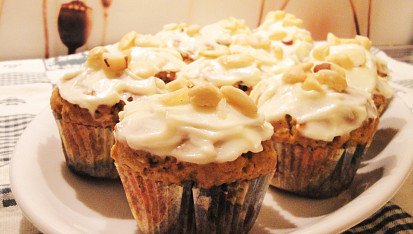 Dýňové cupcaky