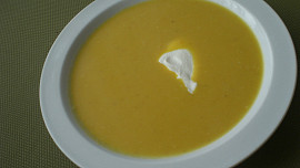 Dýňovo-bramborová polévka