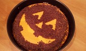 Halloweenský dýňový koláč (halloweenské zdobení)