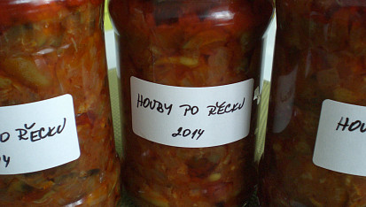 Houby po řecku