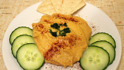 Hummus z červené čočky