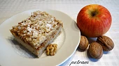 Jablíčkový koláč s čirokovou moukou bez lepku, mléka a vajec