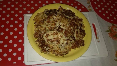 Jemné květákové placky, Květákové placičky