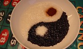 Kaše z černé rýže s kokosovým mlékem