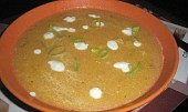 Krémová polévka z brambor, cukety a mrkve