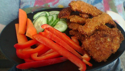 Kuřecí stripsy podle Majkla