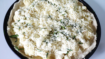 Květákový ( brokolicový ) koláč