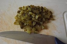 Sterilované nakrájené okurky