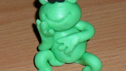 Marcipánové ozdůbky na cukroví