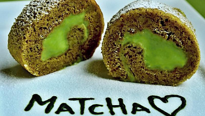 Matcha Tea roláda