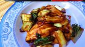 Mořská štika s čínským zelím Pak choi