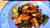 Mořská štika s čínským zelím Pak choi