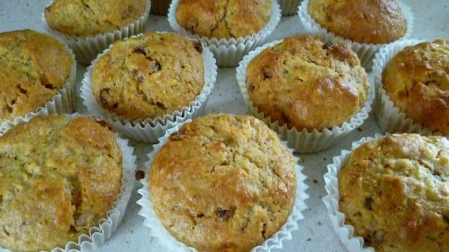 Mrkvové muffiny nebo koláč (muffiny)