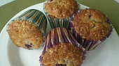 Ostružinové muffinky