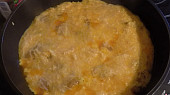 "Pipi" kousky v nadýchané sýrové omeletě