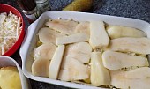"Plesnivé" brambory s hruškou