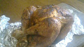 Pomalu pečené kuře