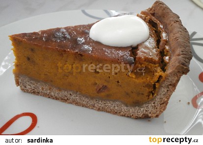 Pumpkin Pie (variace amerického dýňového koláče na Den díkůvzdání)