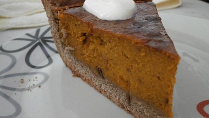 Pumpkin Pie (variace amerického dýňového koláče na Den díkůvzdání)