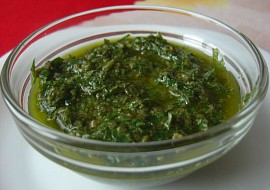 Salsa verde z oblasti Piemonte