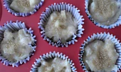 Šťavnaté muffiny, použila jsem papírové košíčky