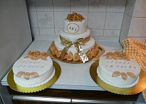 Svatební dorty pro Toníka a Lucku