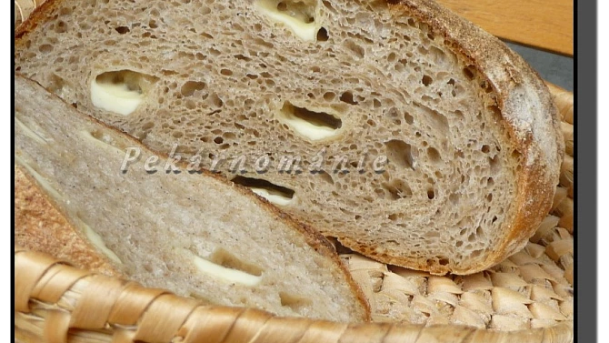 Sýrový chléb (s prefermentem)