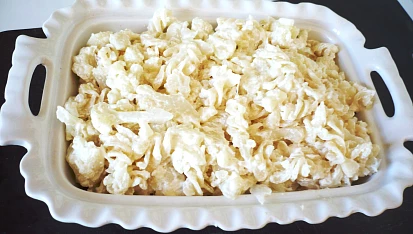 Těstoviny s květákem