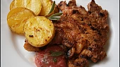 Vepřová plec na grilu