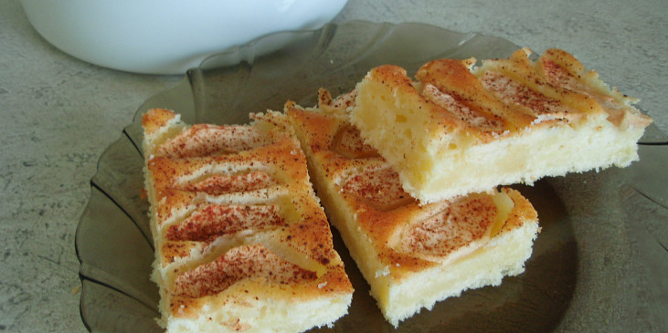 Voňavý tvarohový koláč s jablky (Voňavý tvarohový koláč s jablky)
