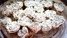 Zapékané mangoldové palačinky