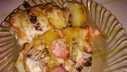 Brambory à la harmonika