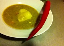 Brokolicová polévka s batáty