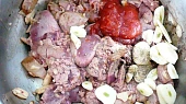 Česneková kuřecí játra