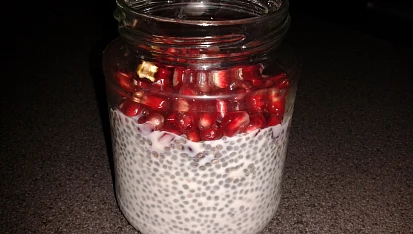 Chia pudink s ovocem