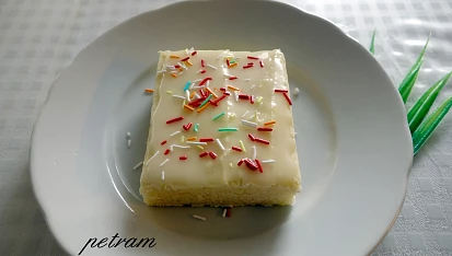 Citronová buchta „babeta“ bez lepku, mléka a vajec