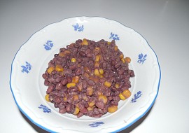 Fazole s kukuřicí sin chilli sin carne :-)