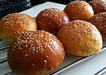 Hamburgerové bulky Hamburgerové bulky
