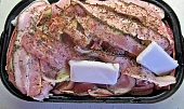 Kadlíkova nutrie v kabátku z uzeného bůčku