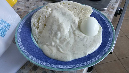 Krémová sladká koprovka