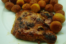 Krkovička (kotleta) po farářsku